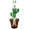 Basil Bush Glass 23cm Percolator Cactus Bong (14mm) - UK