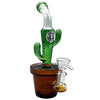 Basil Bush Glass 23cm Percolator Cactus Bong (14mm) - UK