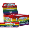 Elements Rainbow Connoisseur King Size Slim Rolling Papers + Tips - UK