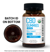 Extract Labs THC Free CBD Gummies – Daily Support – Blue Raspberry (1500mg)