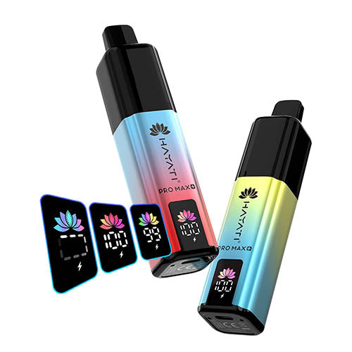 Hayati Pro Max + Disposable Vape 6000 Puffs 2% Nicotine