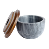 INHALE Marmo Jar – Premium Black Marble Herb Storage - UK