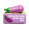 Mini Eggplant Ceramic Pipe - Designed By Fashion Craft - UK