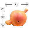 Mini Peach Ceramic Pipe - Designed By Fashion Craft - UK