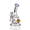 Calvo Dragon Sphere Glass Bong Purple - UK