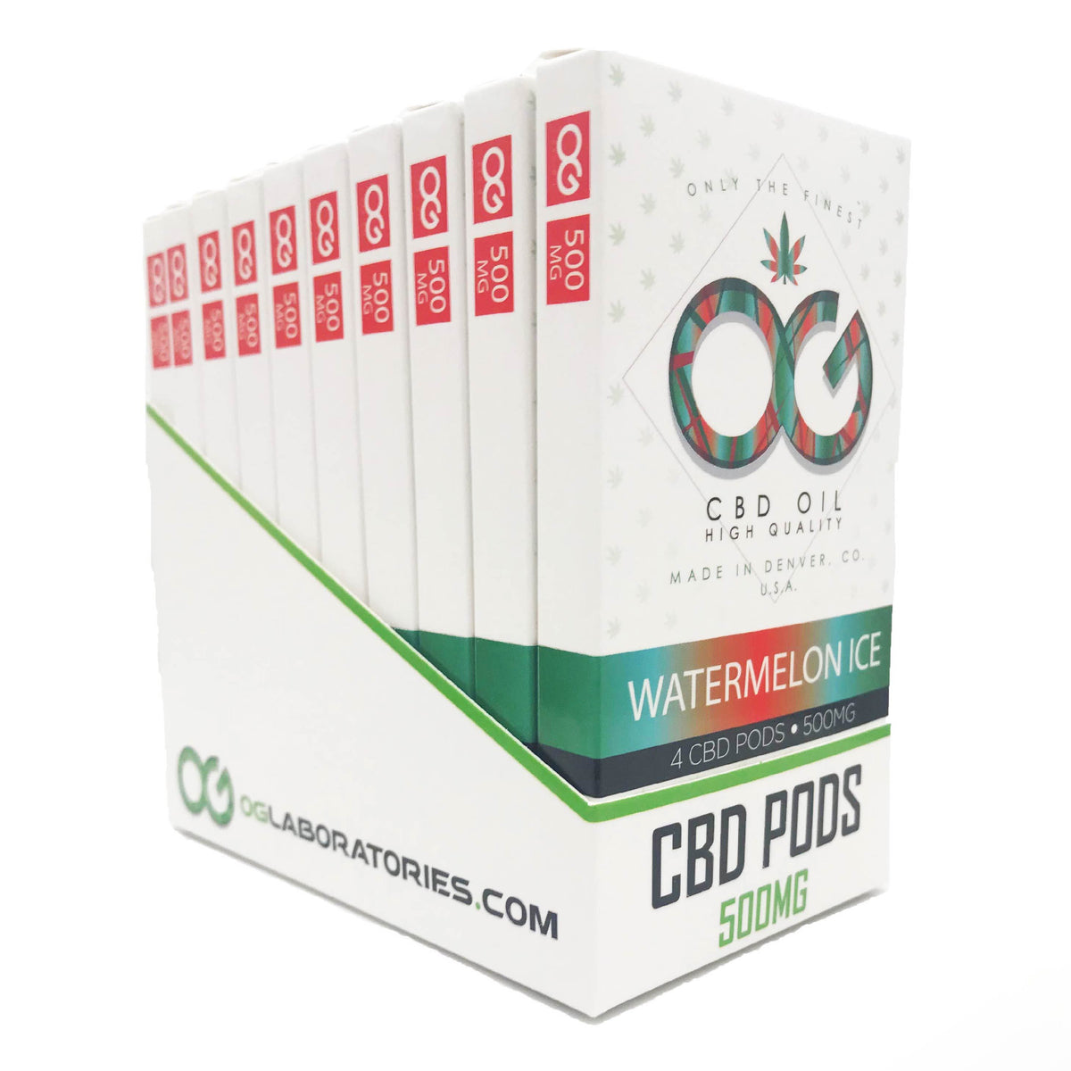 OG CBD Watermelon Ice Pods (Pack of 4)  UK