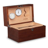 Cannaseur One Limited Edition Sapele Humidor with 2 Jars and Lock
