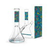 Glass Water Pipe by Keith Haring Iconic Artwork