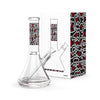 Glass Water Pipe by Keith Haring Iconic Artwork
