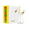 Glass Bubbler by Keith Haring Iconic Artwork