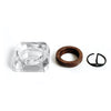 Marley Natural Black Walnut Wood & Clear Crystal Ash Tray