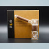 Marley Natural Glass & Walnut Bubbler
