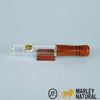 Marley Natural Glass & Walnut Steamroller