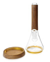 Marley Natural Glass & Walnut Water Pipe