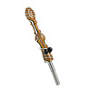 Pulsar Retro Stripes Glass Dab Straw - UK