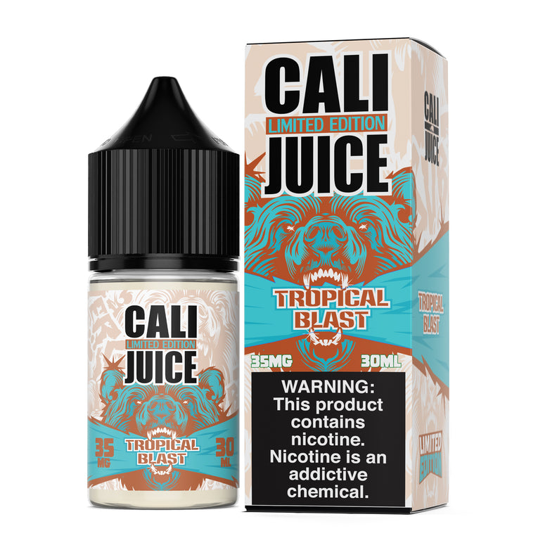 Cali Juice Blue Mint Nic Salt 30ml 35mg 50mg Vape Liquid UK