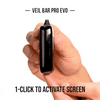 Veil Bar Pro EVO - 510 Cartridge Vaporizer - UK