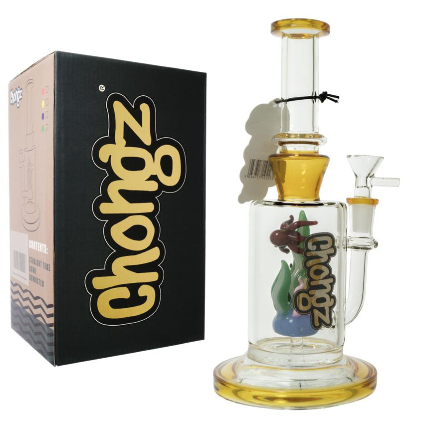 Chongz Glass 23.5cm Duncan Thickett Waterpipe Bong - UK Chongz Glass 23.5cm Duncan Thickett Waterpipe Bong - UK