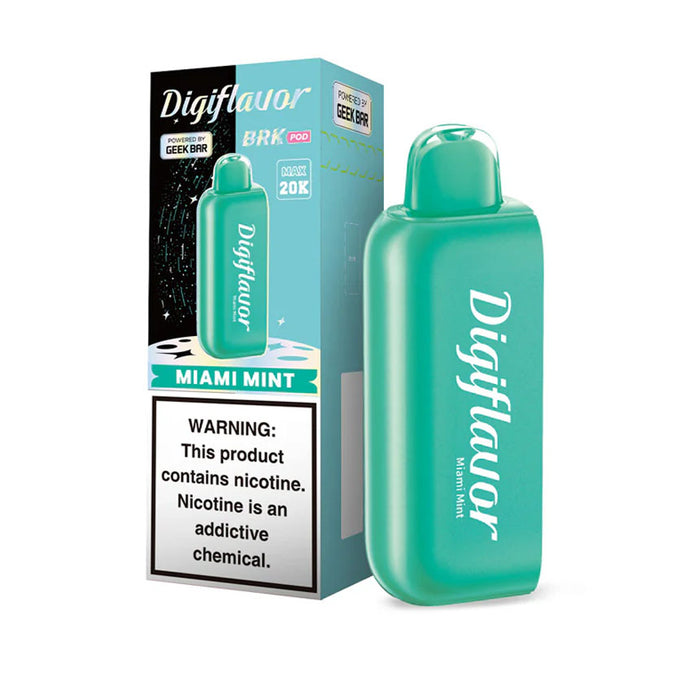 Digi Flavor BRK 20000k Puff Pod Powered by Geek Bar | Reusable Battery | 5% Nicotine UK Digi Flavor BRK 20000k Puff Pod Powered by Geek Bar | Reusable Battery | 5% Nicotine UK