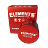 Elements - Red Aluminium 4 Part Grinder - Various Sizes - UK