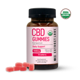 Extract Labs Organic CBD Gummies – Daily Support – Strawberry (1500mg)