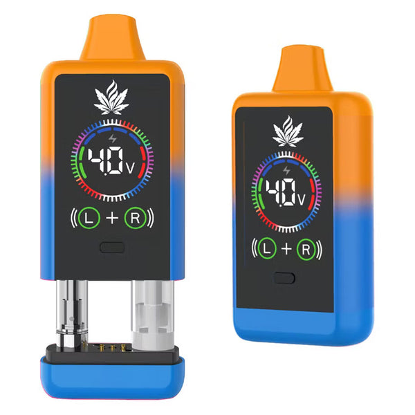 HBKing Pulse Duo - Dual-Cartridge 510 Vape Pen with Preheat