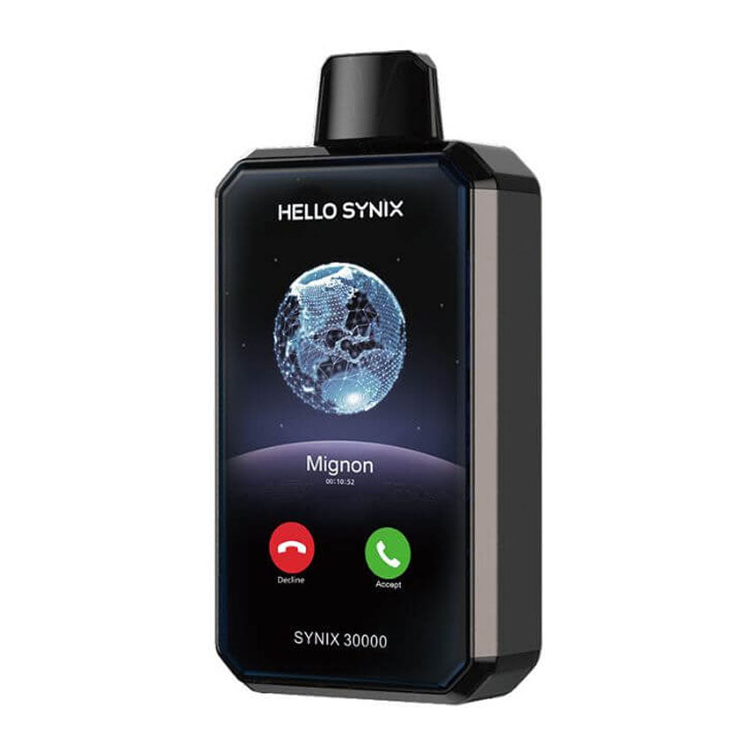 Halo Synix Disposable Device 30000 puffs 5% With Bluetooth Connections & Smart Touch - UK- VaporizerHut Halo Synix Disposable Device 30000 puffs 5% With Bluetooth Connections & Smart Touch - UK- VaporizerHut