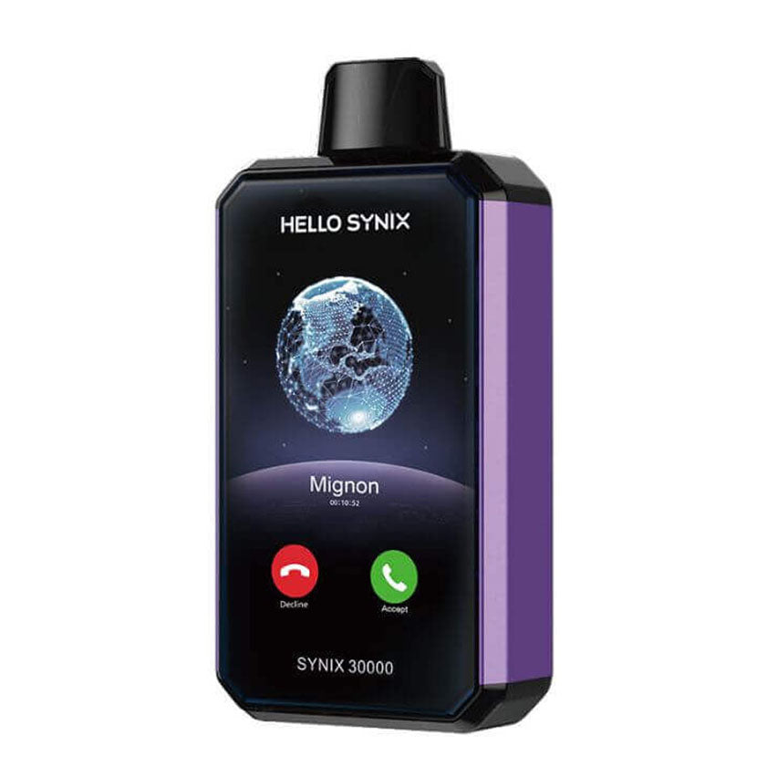 Halo Synix Disposable Device 30000 puffs 5% With Bluetooth Connections & Smart Touch - UK- VaporizerHut Halo Synix Disposable Device 30000 puffs 5% With Bluetooth Connections & Smart Touch - UK- VaporizerHut