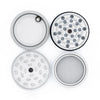 Herb Ripper Standard Stainless Steel Grinder (4-Piece) - UK