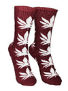 Cannabis Leaf Cotton Socks - UK