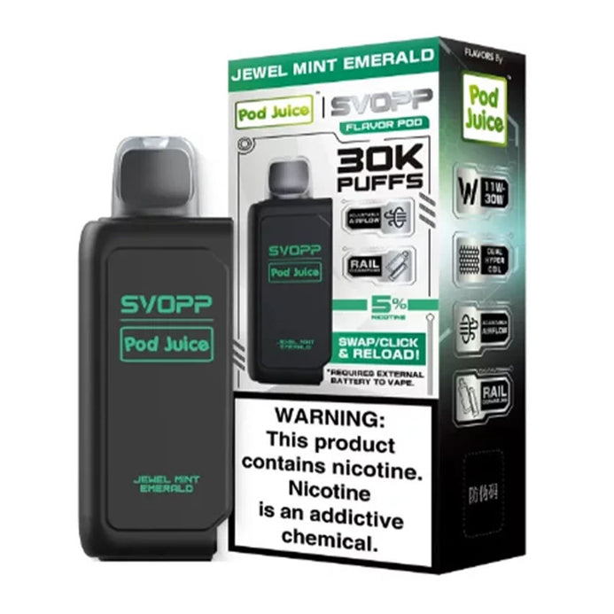 Pod Juice x SVOPP 30K Puffs Vape Pod 13ml | 5% Nicotine UK Pod Juice x SVOPP 30K Puffs Vape Pod 13ml | 5% Nicotine UK
