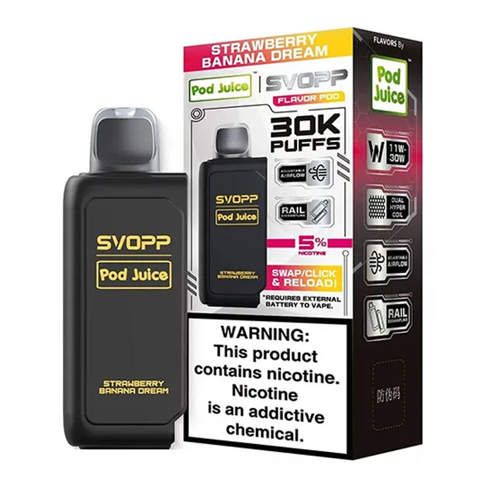 Pod Juice x SVOPP 30K Puffs Vape Pod 13ml | 5% Nicotine UK Pod Juice x SVOPP 30K Puffs Vape Pod 13ml | 5% Nicotine UK