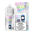 Pod Juice x RAZ Salt Nic - Blue Razz Cotton Clouds - 35mg - 55mg - 30ml bottle - UK
