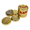 RAW Ethereal Gold 4 Piece Metal Grinder - UK