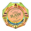 Raw Glass Rainbow Ashtray - UK