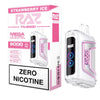 RAZ TN9000 Zero Nicotine Disposable Vape 9000 Puff - UK