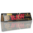 Raw King Connoisseur King Size Slim Black Papers and Tips