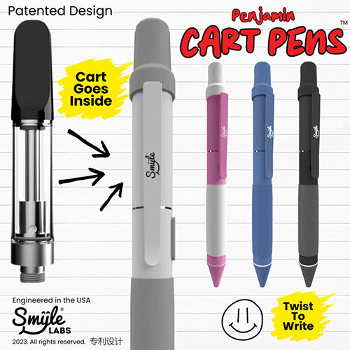 Penjamin 510 Cart Pen By Smyle Labs with Functioning Pen - UK Penjamin 510 Cart Pen By Smyle Labs with Functioning Pen - UK