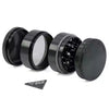 Space Case Grinder - Large 55mm 4-Piece Black Anodised - UK