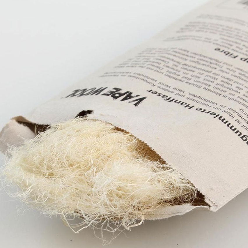 Vape Wool Hemp Fibres - ( For Hash & Concentrates ) Vape Wool Hemp Fibres - ( For Hash & Concentrates )