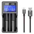 XTAR VC2 Charger with LCD Display Screen