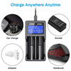 XTAR VC2 Charger with LCD Display Screen