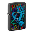 Santa Cruz Skateboards Screaming Hand Black Zippo Lighter