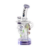 Calvo Multi Eye Glass Recycler Percolator Bong  - UK