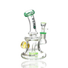 Calvo Mystic Orb Glass Bong Green  - UK