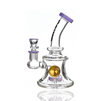 Calvo Dragon Sphere Glass Bong Purple  - UK