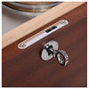 Cannaseur One Limited Edition Sapele Humidor with 1 Jar plus Accessory Storage and Lock