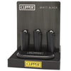 Clipper Metal Flint Lighter - Black Matt