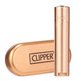 Clipper Metal Flint Lighter - Rose Gold