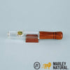 Marley Natural Glass & Walnut Steamroller